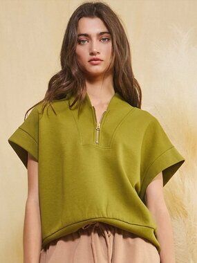 Scuba Half Zip Top